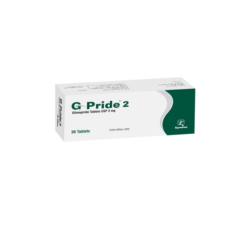 G Pride 2 mg Tablets 30&