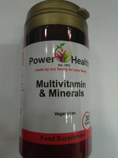 Power Health Multi Vit & Minerals Tablets 30's